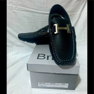 Black flats shoes for men